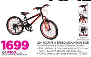 Raleigh 20" MXR FS 6 Speed Mountain Bike