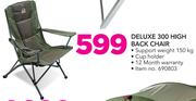 Camp Master Deluxe 300 High Back Chair
