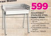 Ketla Adjustable Stainless Steel Family Braai