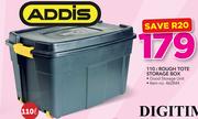 Addis 110Ltr Rough Tote Storage Box