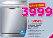 Bosch 12 Place Silver Dishwasher