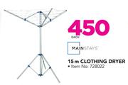 Mainstays 15m Clothing Dryer-Each