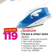 Sunbeam Steam & Spray Iron SSI-201
