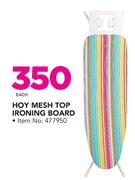 Hoy Mesh Top Ironing Board