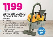 Bennett Read Wet & Dry Vacuum Cleaner Tough 15 HVC215