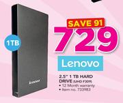 Lenovo 2.5" 1TB Hard Drive UHD F309