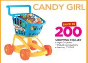 Candy Girl Shopping Trolley Includes Accessories