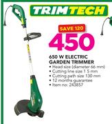 trimtech 650w electric trimmer