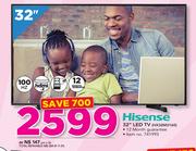 Hisense 32" LED TV HX32M2160
