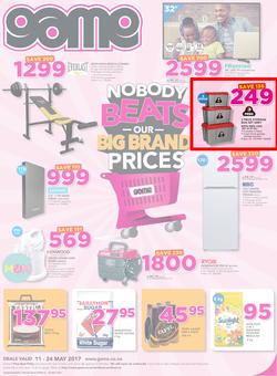 Game Namibia : Oshakati Nobody Beats Our Big Brand Prices (11 May - 24 May 2017), page 1