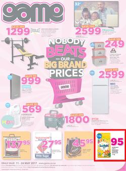 Game Namibia : Oshakati Nobody Beats Our Big Brand Prices (11 May - 24 May 2017), page 1