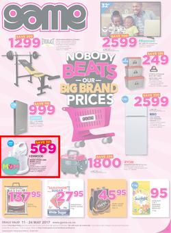 Game Namibia : Oshakati Nobody Beats Our Big Brand Prices (11 May - 24 May 2017), page 1