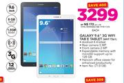 Samsung Galaxy 9.6" 3G WiFi Tab E Tablet WHT T561-Each