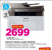 Samsung All-In-One M2070F Mono Laser Printer