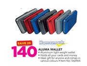 Homemark Aluma Wallet