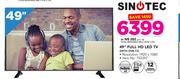 Sinotec 49" Full HD LED TV With DVB-T2