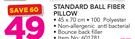 Always Home Standard Ball Fiber Pillow 45x70cm