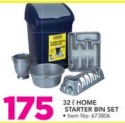 Addis 32Ltr Home Starter Bin Set