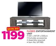 Flores Entertainment Unit 41x139x35cm Excluding Accessories
