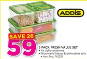 Addis 5 Pack Fresh value Set