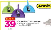 Addis Plastic Toilet Brush Set