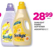 Sunlight Fabric Softener Assorted-2Ltr Each