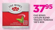 Five Roses Ceylon Blend Tagless Teabags-100's Box