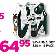 Savanna Dry-6x330ml Pack