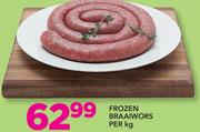 Frozen Braaiwors-Per Kg