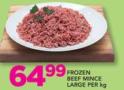 Frozen Beef Mince Large-Per Kg