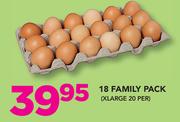 18 Eggs Family Pack-Per Pack