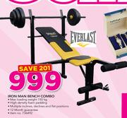 Everlast Iron Man Bench Combo