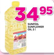 Sunfoil Sunflower Oil-2Ltr