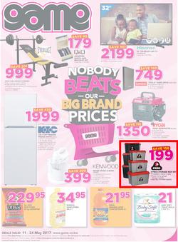 Game Botswana : Nobody Beats Our Big Brand Prices (11 May - 24 May 2017), page 1