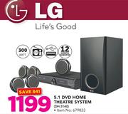 LG 5.1 DVD Home Theatre System DH-3140