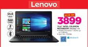 Lenovo 15.6" Intel Celeron Notebook IDEAPAD 110