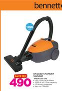 Bennet Read 1000W Bagged Cylinder Vacuum MICRO HVC150