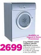 Defy 5kg Front Load Tumble Dryer Metallic DTD259