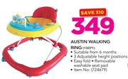 Little One Austin Walking Ring 13071 With Removable Washable Seat pad