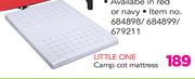 Little One Camp Cot Mattress