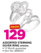 Assorted Sterning Silver Ring NSR008
