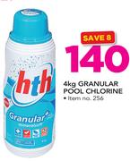 HTH 4kg Granular Pool Chlorine