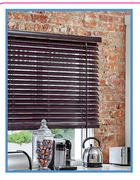 Decorland Ready Made 50mm Brasswood Venetian Blinds(Mahogany) 1200x1600mm