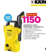 Karcher 1400W Compact High Pressure Cleaner K2 Including Dirt Blaster