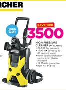 Karcher 1900W High Pressure Cleaner K4 CLASSIC Including Dirt Blaster