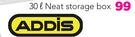 Addis 30Ltr Neat Storage Box