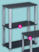 Domino Book Shelf 75.1x60x29.5cm