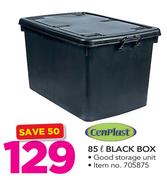 Cenplast 85Ltr Black Box