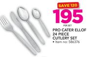 Pro Cater Ellof 24 Piece Cutlery Set-Per Set