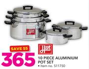 Hart 10 Piece Aluminium Pot Set-Per Set